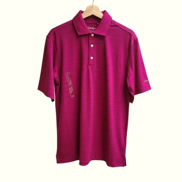 NWT Walter Hagen Sun Protection S/S Essential Golf Polo, Size Small - Picture 1 of 9